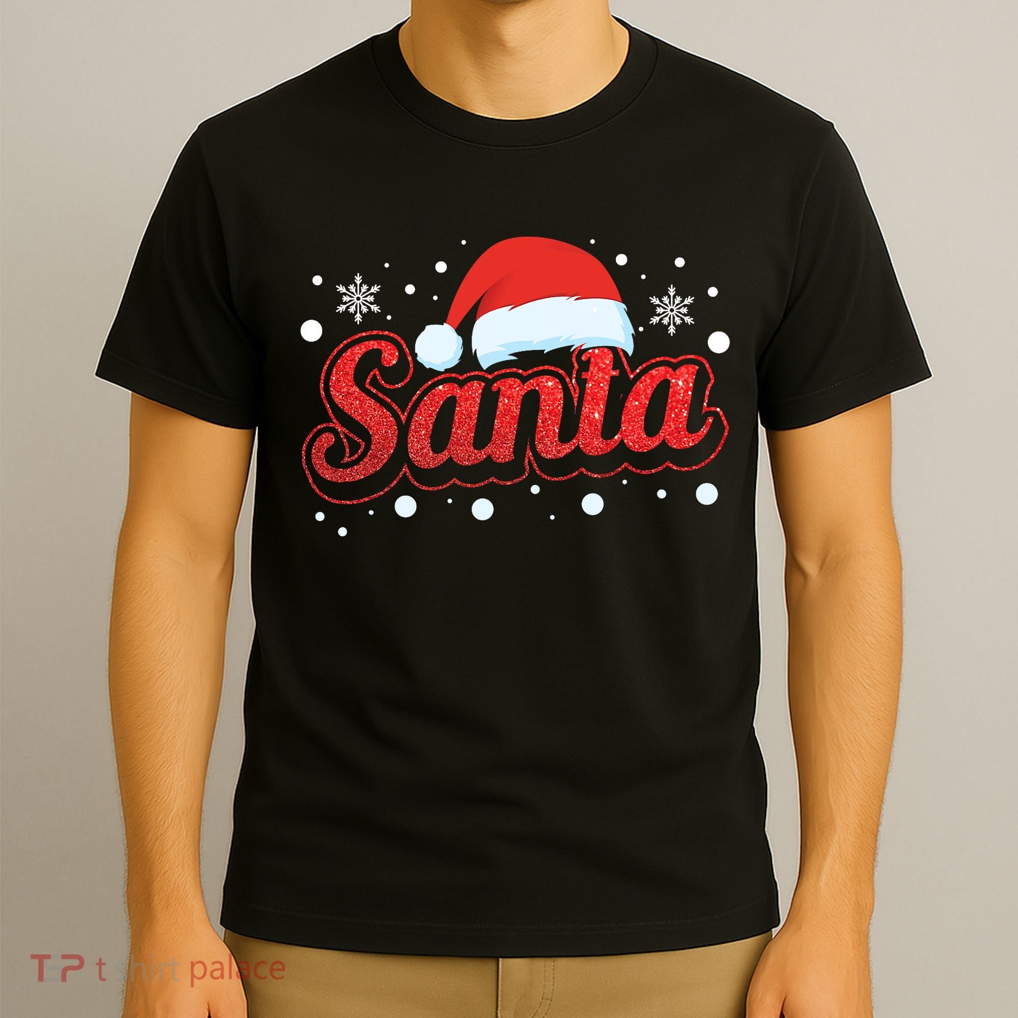 Funny Santa SantaS Favorite Ho Matching Couple Christmas T-Shirt