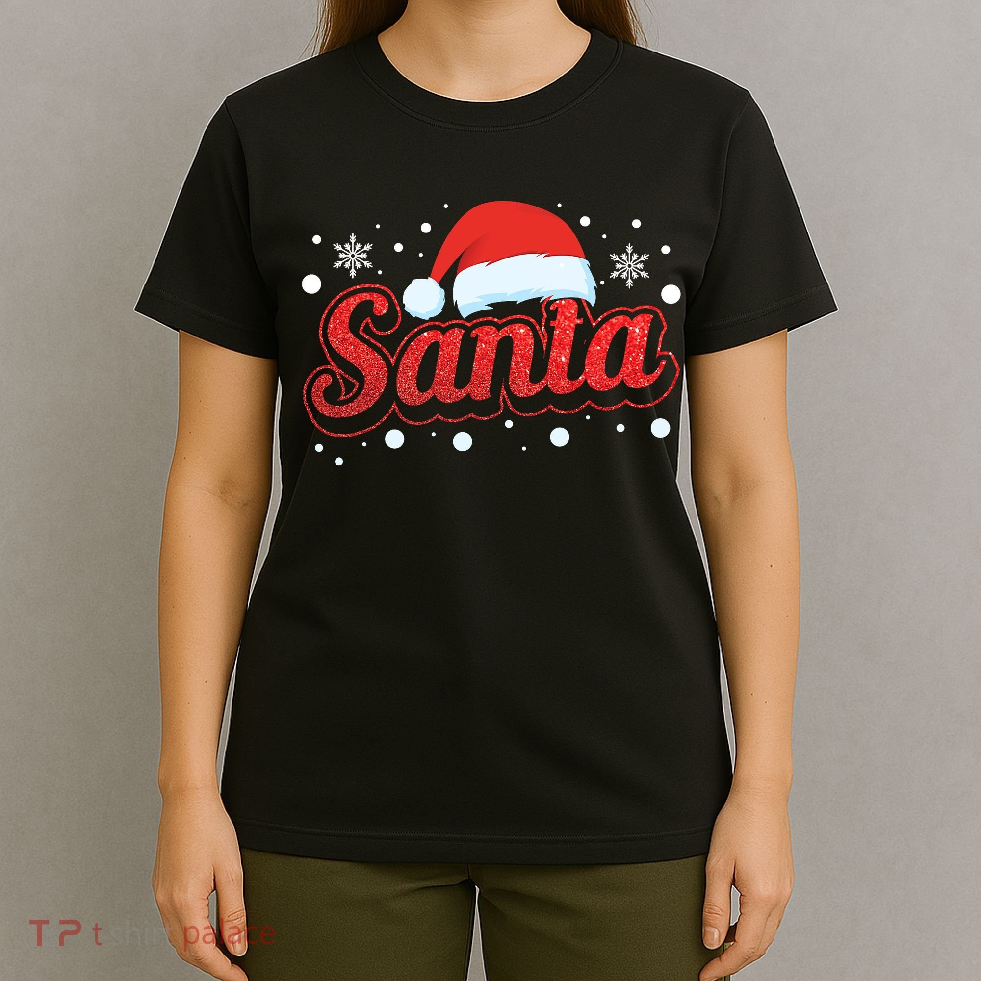 Funny Santa SantaS Favorite Ho Matching Couple Christmas T-Shirt