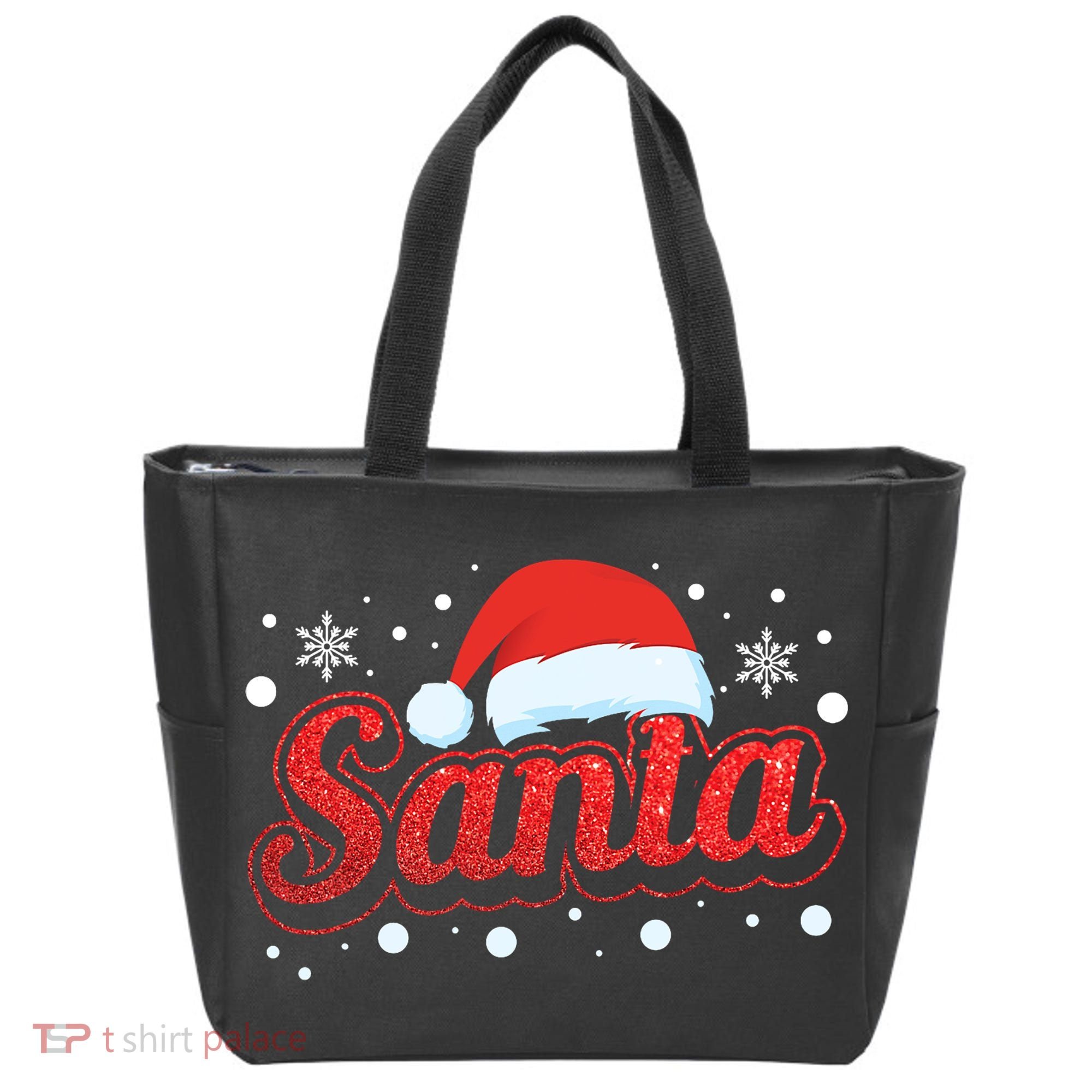 Funny Santa SantaS Favorite Ho Matching Couple Christmas Tote Bag