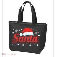 Funny Santa SantaS Favorite Ho Matching Couple Christmas Tote Bag thumb 3