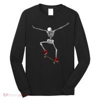 Funny Skateboarding Skateboard Skateboarder Long Sleeve Shirt thumb 0