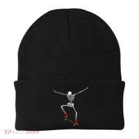 Funny Skateboarding Skateboard Skateboarder Beanie thumb 0