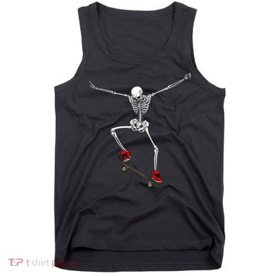 Funny Skateboarding Skateboard Skateboarder Tank Top