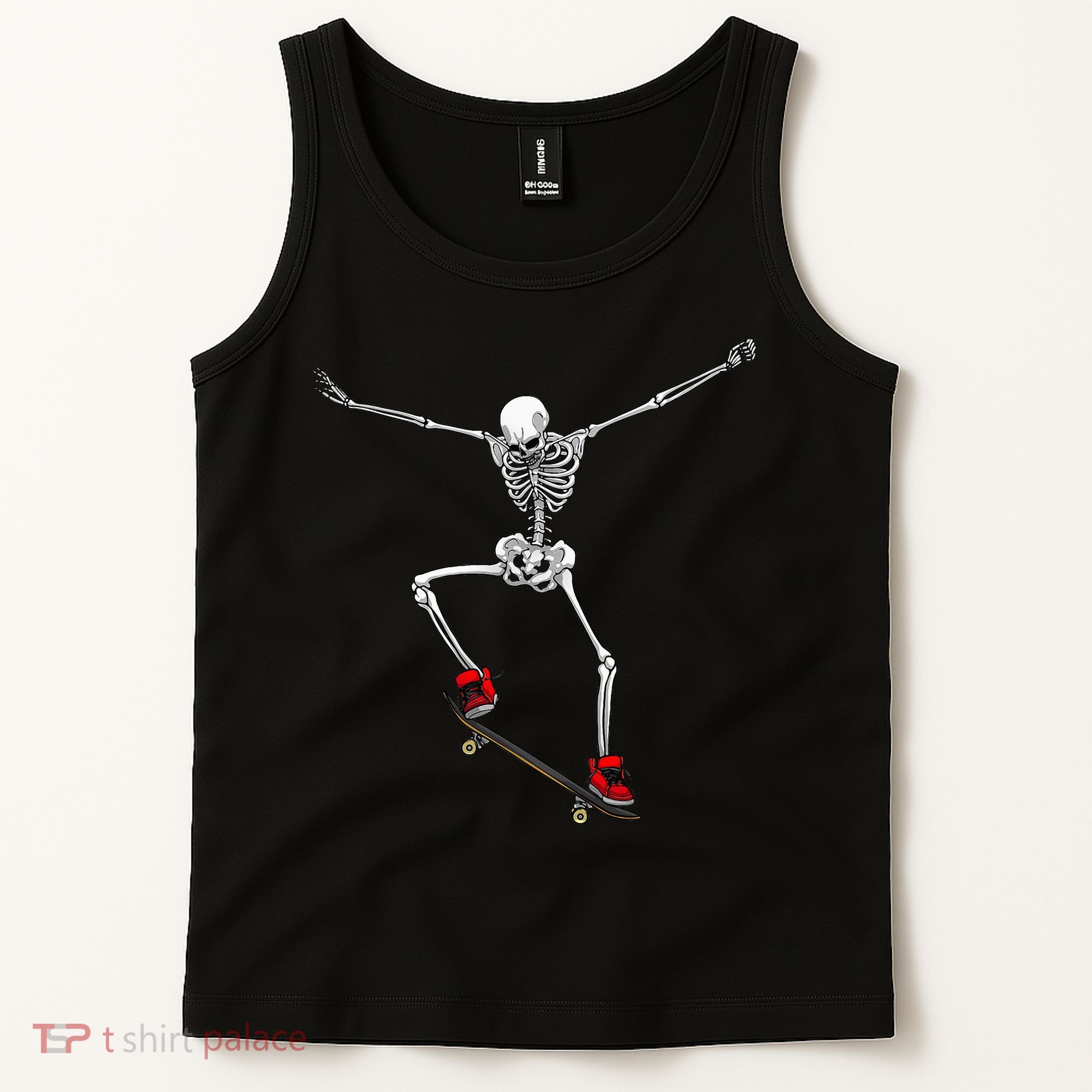 Funny Skateboarding Skateboard Skateboarder Tank Top