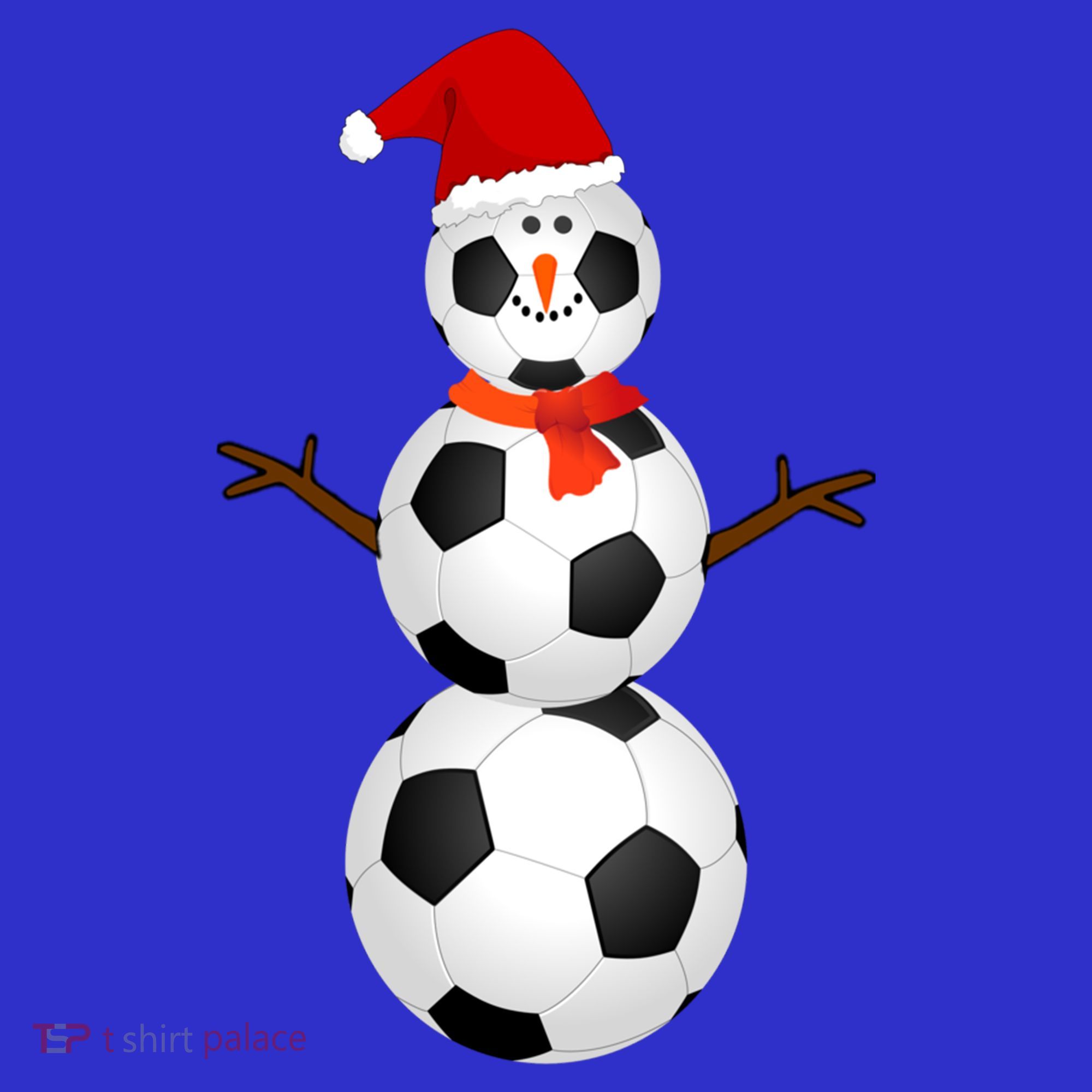 Funny Soccer Snow Christmas Xmas Soccer Lovers For Boys Funny Gift Women's Tank Top
