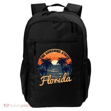 Florida Sunset Throwback Design Classic Backpack