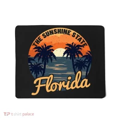 Florida Sunset Throwback Design Classic Mousepad