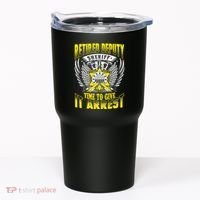 Funny Sheriff T Retired Deputy Sheriff Tumbler thumb 0