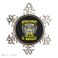 Funny Sheriff T Retired Deputy Sheriff Ornament thumb 0