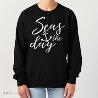 Funny Seas The Day Cruise Women's Sweatshirt thumb 0