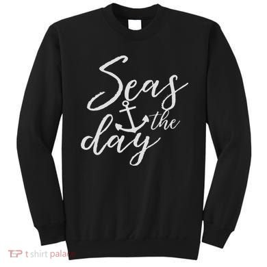 Funny Seas The Day Cruise Sweatshirt
