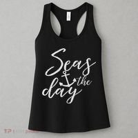 Funny Seas The Day Cruise Women's Tank Top thumb 3