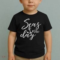 Funny Seas The Day Cruise Toddler T-Shirt thumb 2