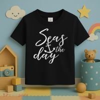 Funny Seas The Day Cruise Toddler T-Shirt thumb 3