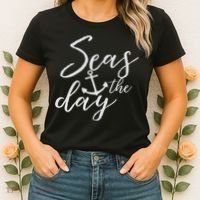 Funny Seas The Day Cruise Women's T-Shirt thumb 2
