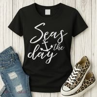 Funny Seas The Day Cruise Women's T-Shirt thumb 3