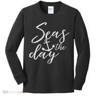 Funny Seas The Day Cruise Kids Long Sleeve Shirt thumb 0