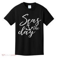 Funny Seas The Day Cruise Kids T-Shirt thumb 0