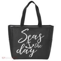 Funny Seas The Day Cruise Tote Bag thumb 0
