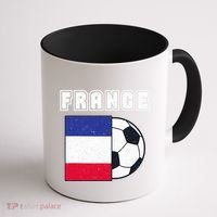 France Soccer Team Flag Coffee Mug thumb 1