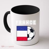 France Soccer Team Flag Coffee Mug thumb 0