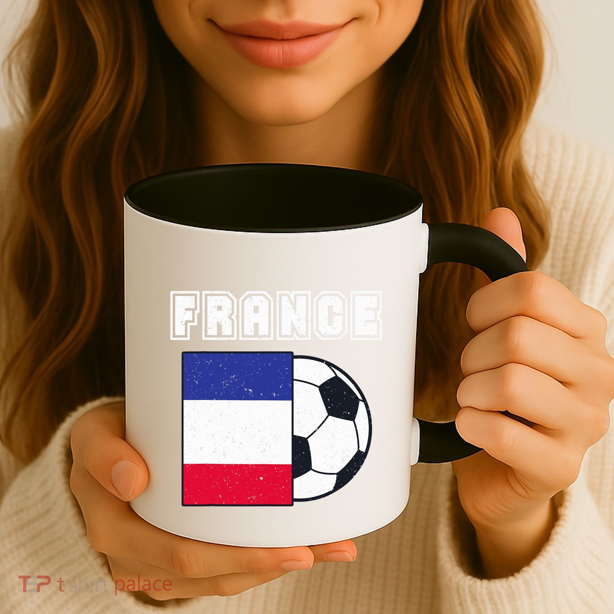 France Soccer Team Flag Coffee Mug