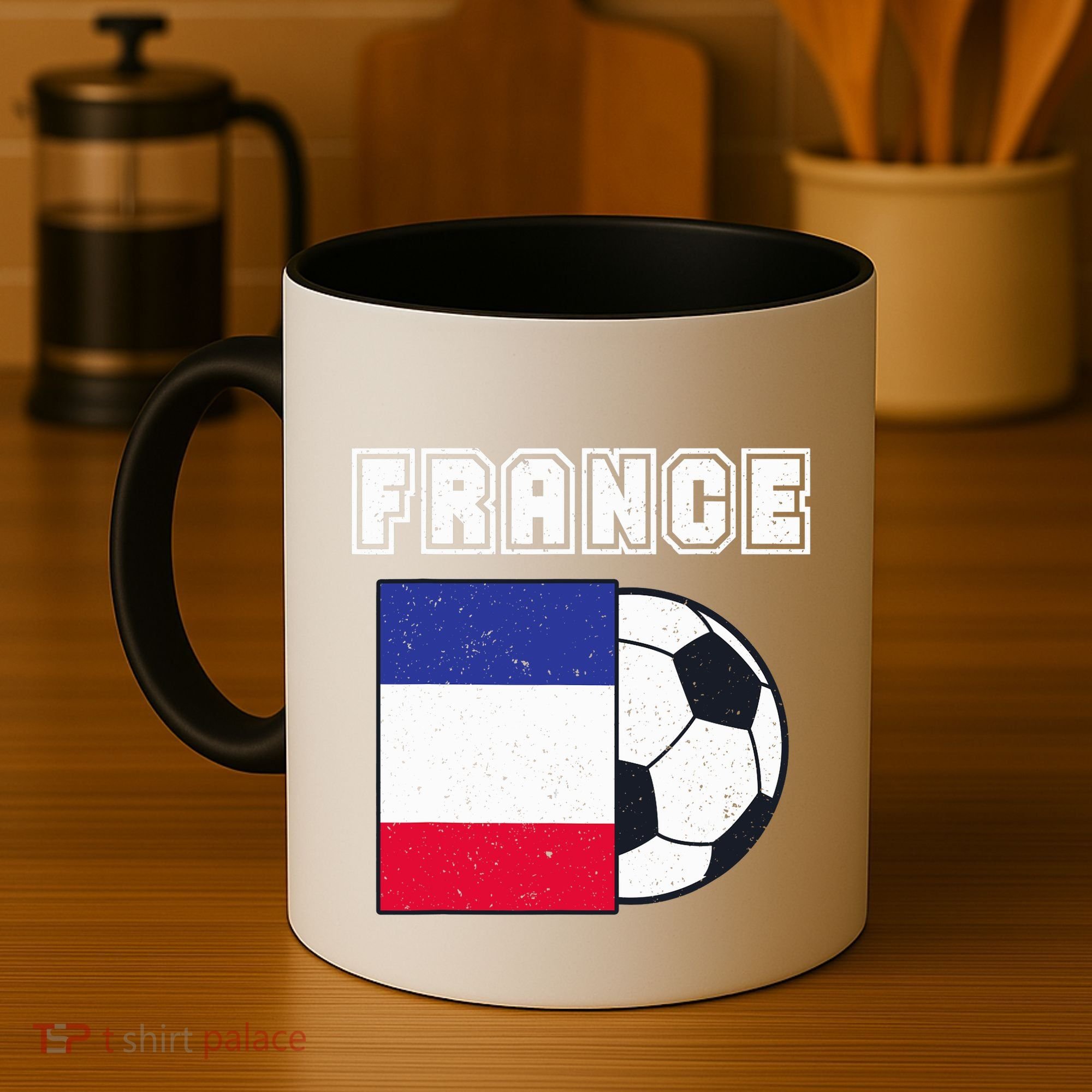 France Soccer Team Flag Coffee Mug