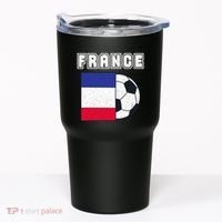 France Soccer Team Flag Tumbler thumb 0