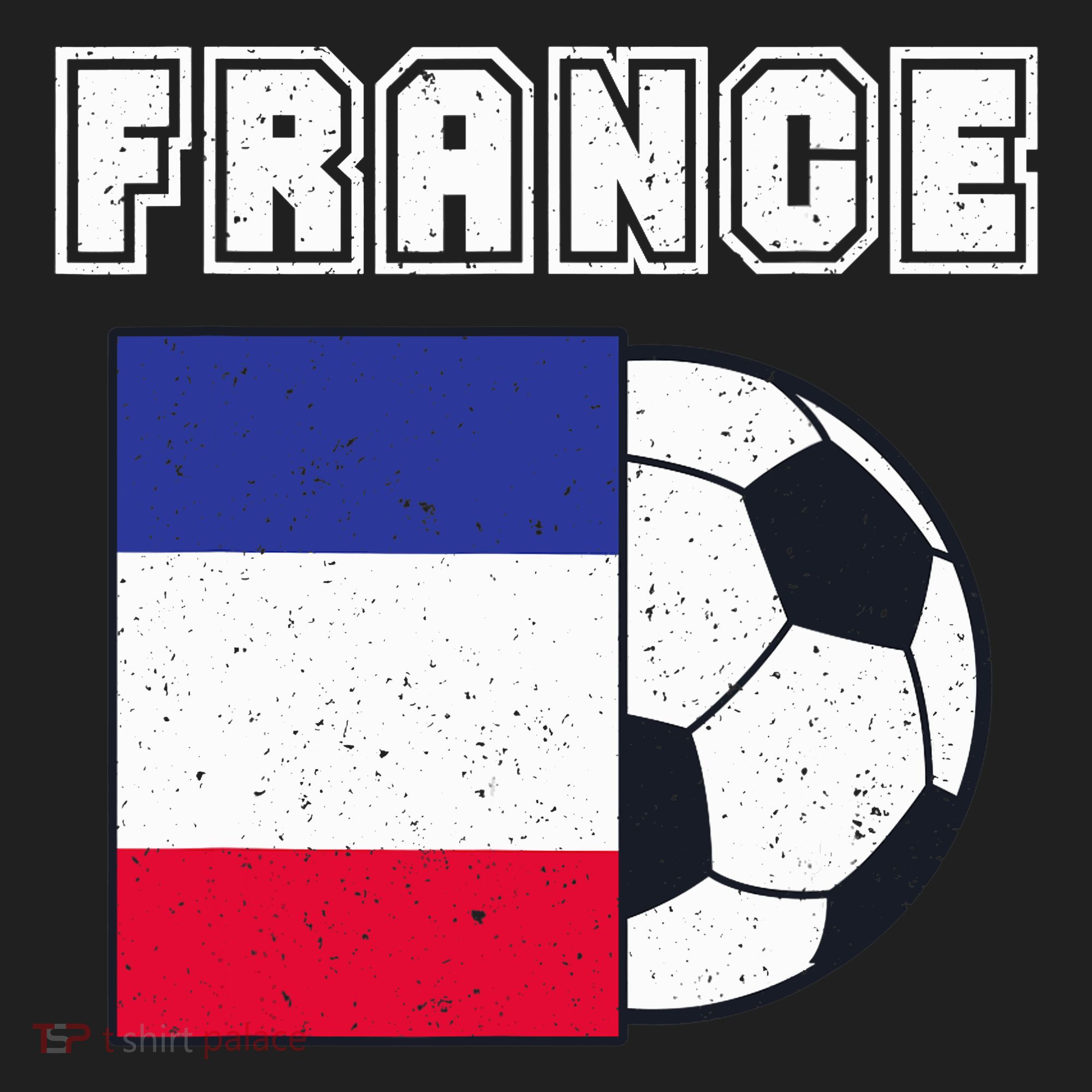 France Soccer Team Flag Tumbler