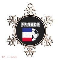 France Soccer Team Flag Ornament thumb 0