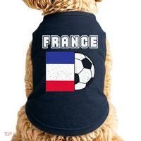 France Soccer Team Flag Doggie Tank thumb 0