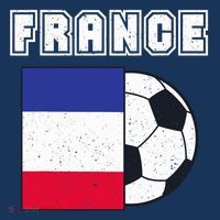 France Soccer Team Flag Doggie Tank thumb 4