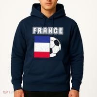 France Soccer Team Flag Hoodie thumb 2