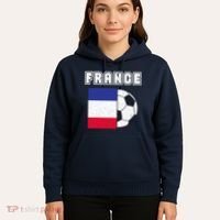 France Soccer Team Flag Hoodie thumb 5