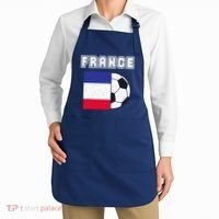France Soccer Team Flag Apron thumb 2