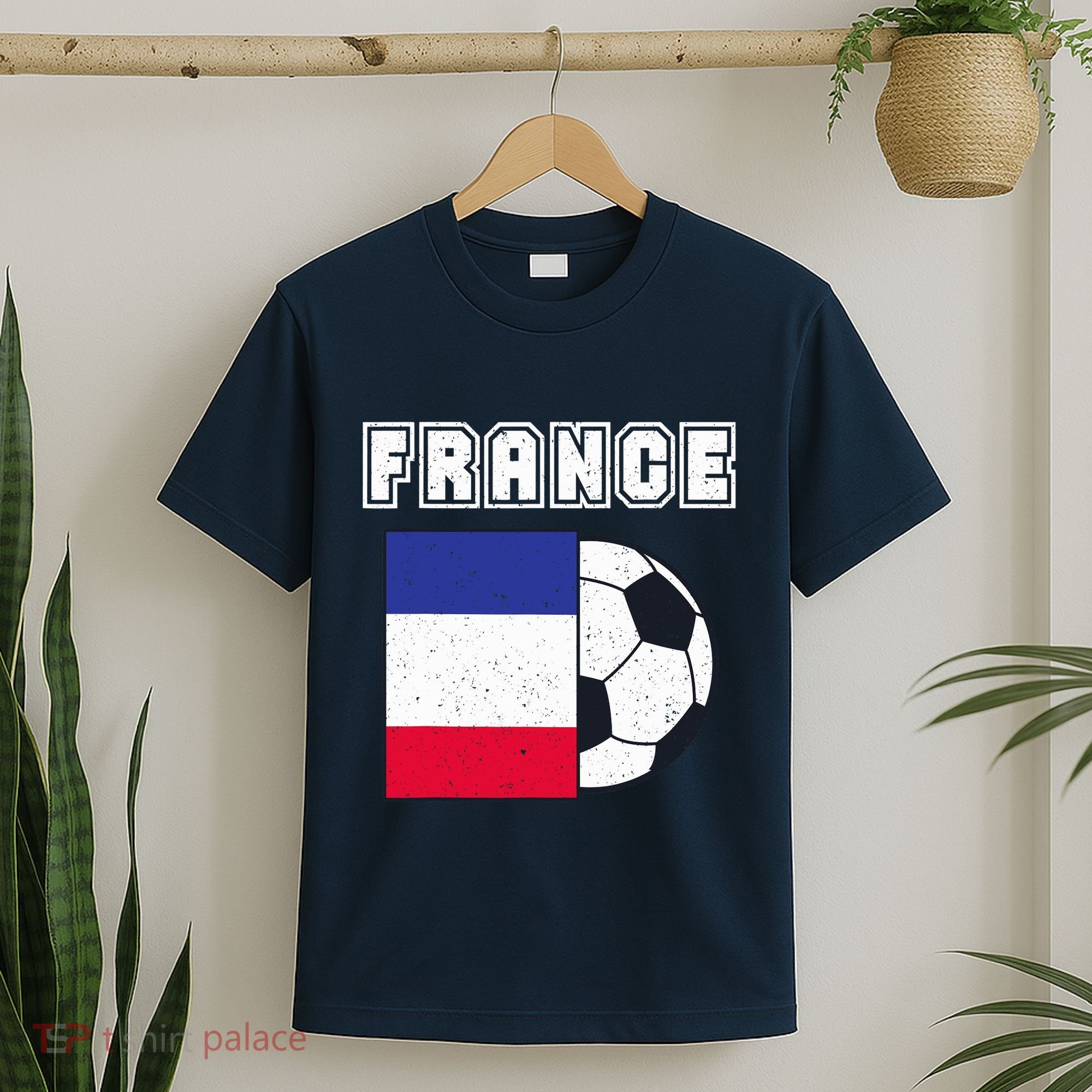 France Soccer Team Flag T-Shirt