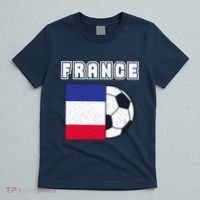 France Soccer Team Flag T-Shirt thumb 5