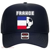 France Soccer Team Flag Hat thumb 0