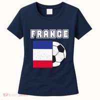 France Soccer Team Flag Women's T-Shirt thumb 0