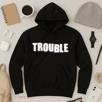 Funny Somebodys Trouble Matching Couple Family Shirts Hoodie thumb 3