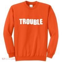 Funny Somebodys Trouble Matching Couple Family Shirts Sweatshirt thumb 0