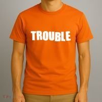 Funny Somebodys Trouble Matching Couple Family Shirts T-Shirt thumb 3