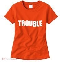 Funny Somebodys Trouble Matching Couple Family Shirts Women's T-Shirt thumb 0