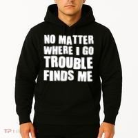 Funny Somebodys Trouble Matching Couple Family Shirts Hoodie thumb 2