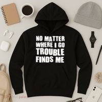 Funny Somebodys Trouble Matching Couple Family Shirts Hoodie thumb 3