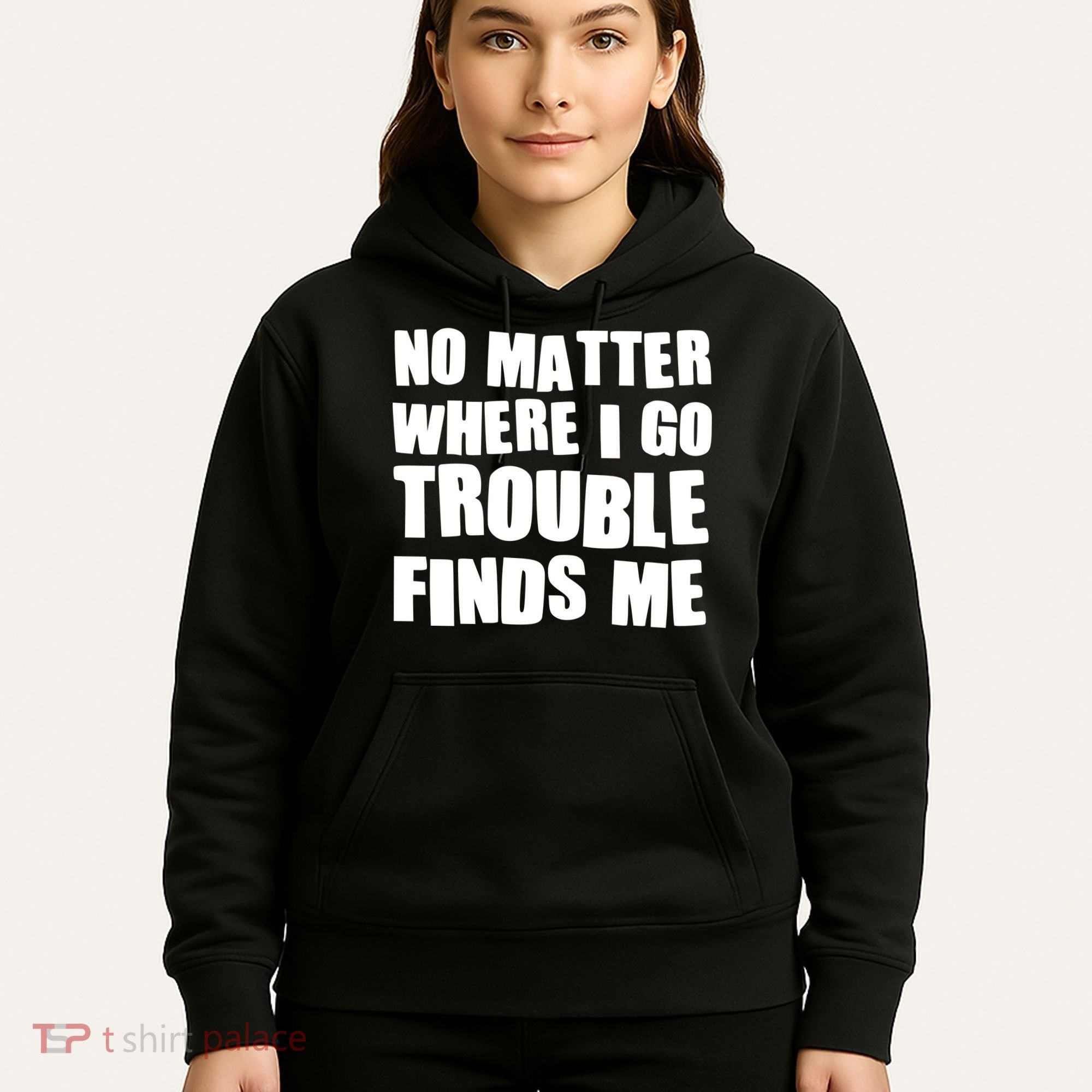 Funny Somebodys Trouble Matching Couple Family Shirts Hoodie
