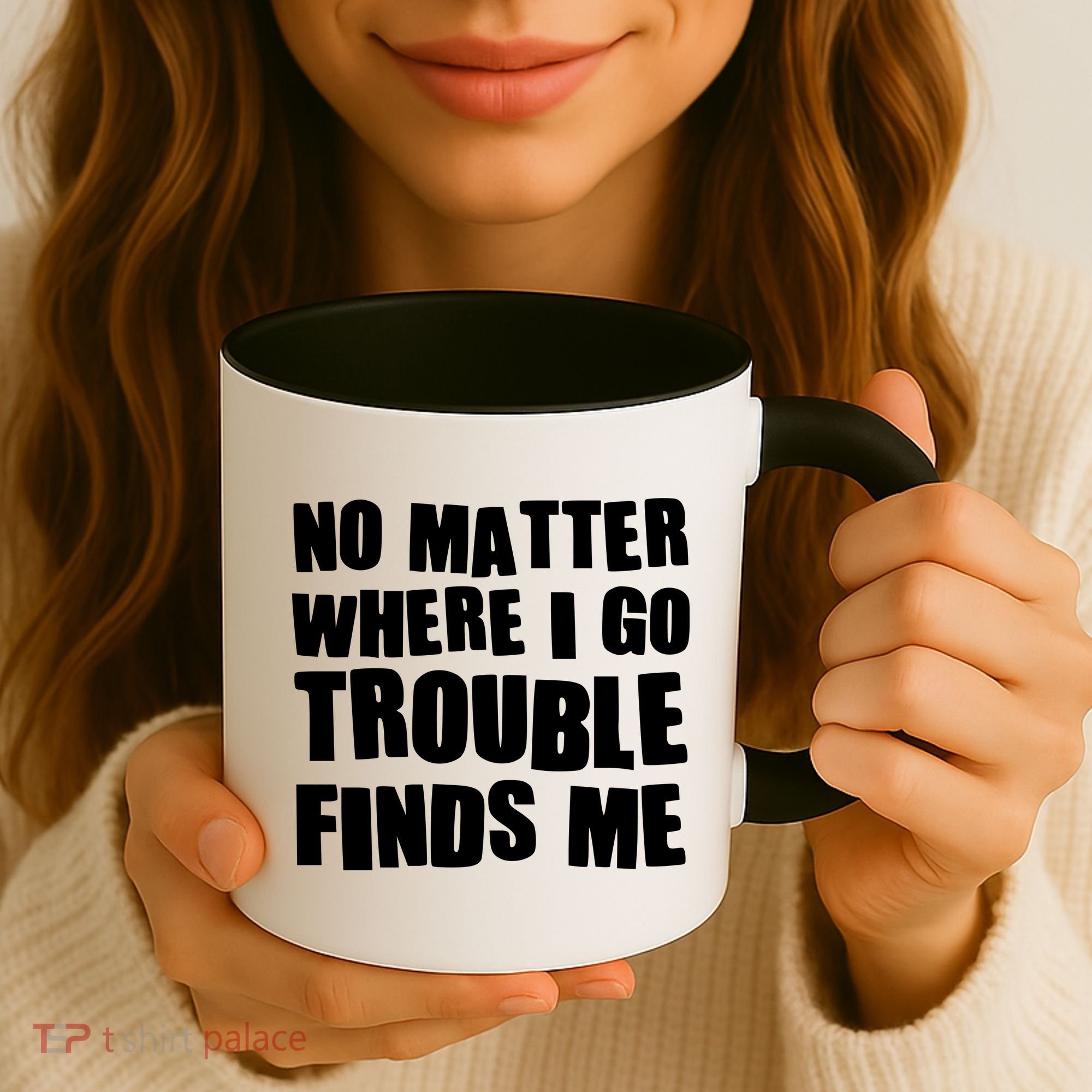 Funny Somebodys Trouble Matching Couple Family Shirts Coffee Mug