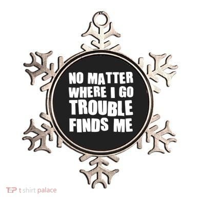 Funny Somebodys Trouble Matching Couple Family Shirts Ornament