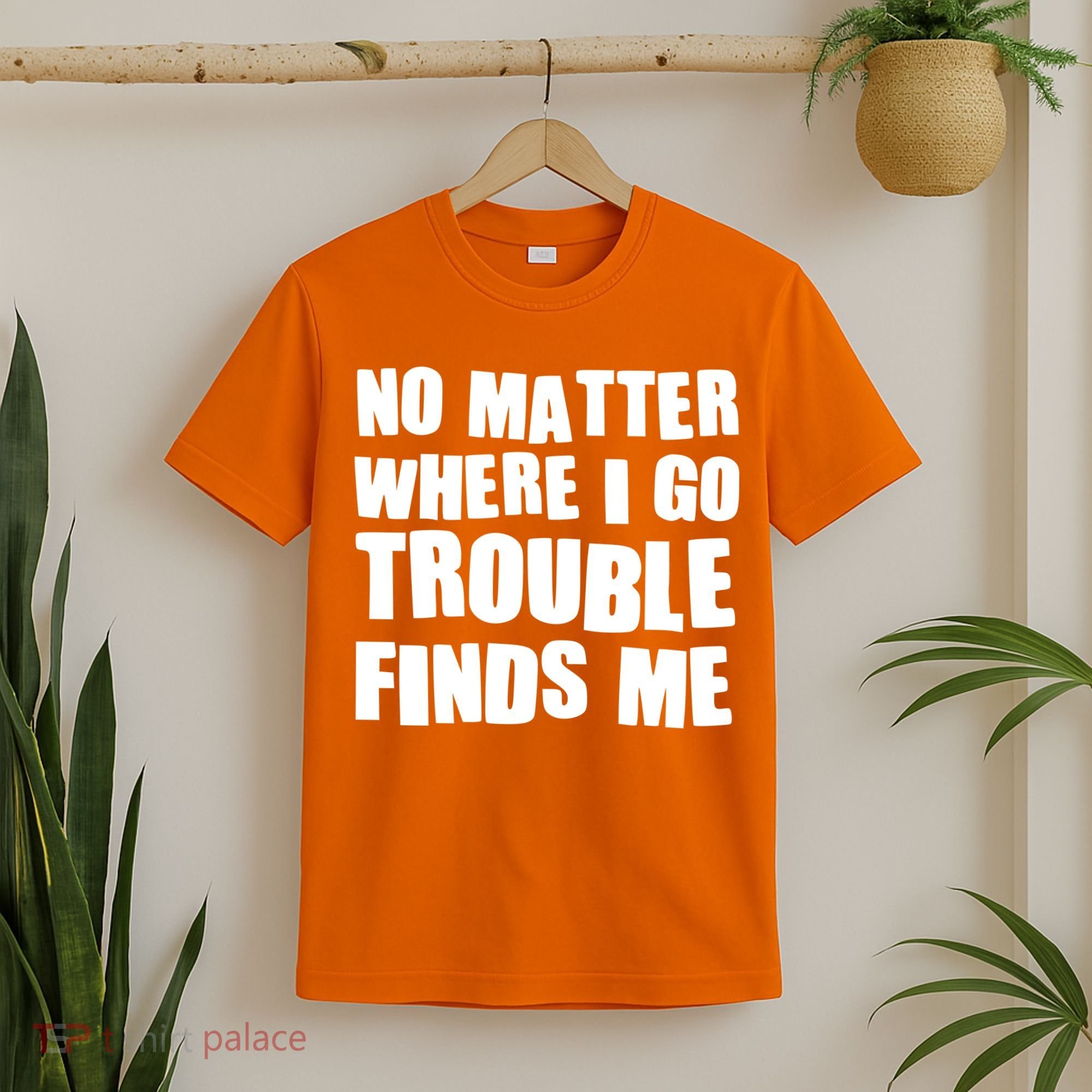 Funny Somebodys Trouble Matching Couple Family Shirts T-Shirt