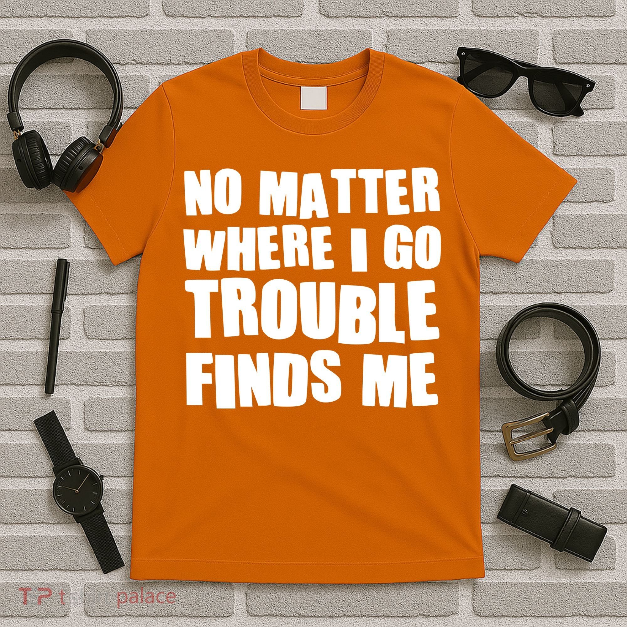Funny Somebodys Trouble Matching Couple Family Shirts T-Shirt